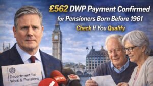 £562 DWP Payment Confirmed for Pensioners Born Before 1961 – Check If You Qualify
