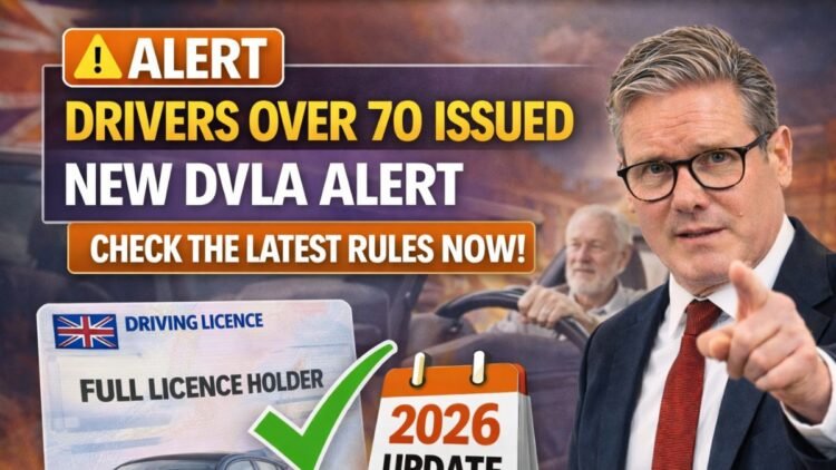 Drivers Over 70 Issued New DVLA Alert – Check the Latest Rules Now