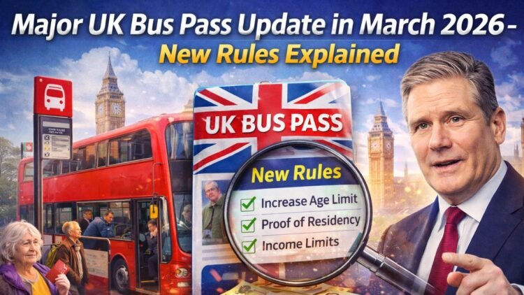 Major UK Bus Pass Update in March 2026 – New Rules Explained
